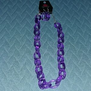 Paparazzi necklace/earrings